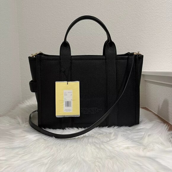 Marc Jacobs The Tote Bag Medium Leather NWT - Picture 2 of 11